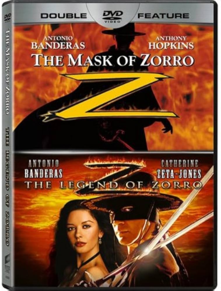ブラッダ DVD MASK OF ZORRO + LEGEND OF ZORRO Double DVD Feature Set (Both Great